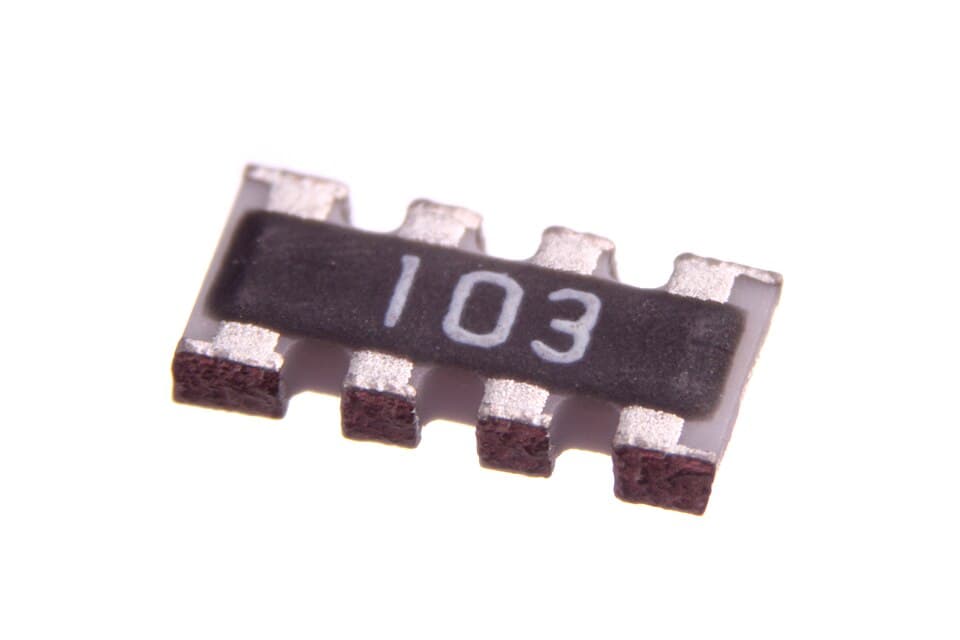 SMD direnç dizisi (4 direnç tek kılıfta)