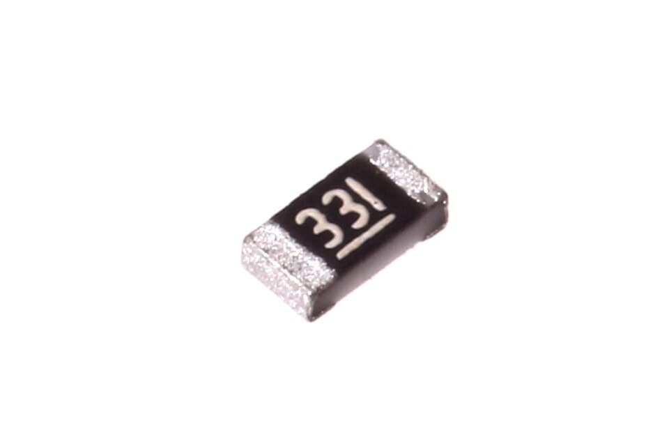 0603 kılıflı SMD direnç (331 = 330 Ω)