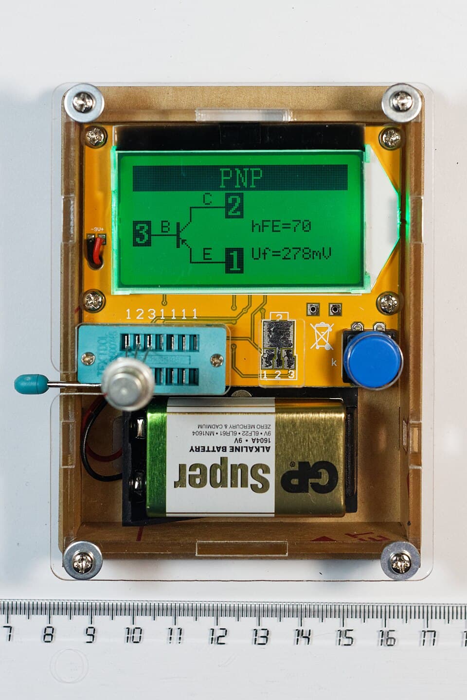 Transistor/ESR tester (LCR-T4)
